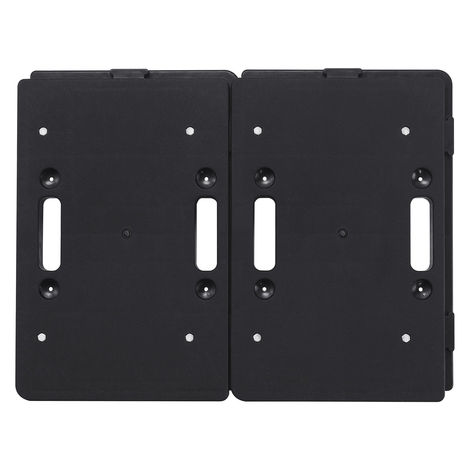 Furniture Dolly, 500 lbs Capacity Each Count, Furniture Mover with Wheels, Portable Moving Rollers 4 Wheels Heavy Duty, Small Flat Dolly Cart with Interlocking for Heavy Furniture, 2 Pack, Black