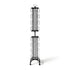 Greeting Cards Display Rack, 32 Pockets Rotating Postcard Brochure Display Stand, 360° Spinning Card Display Rack with Sign Holder & 4 Wheels (2 Lockable) for Exhibitions Office Trade Show