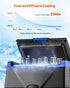 Portable Car Refrigerator Freezer Compressor 20L Single Zone for Car Home