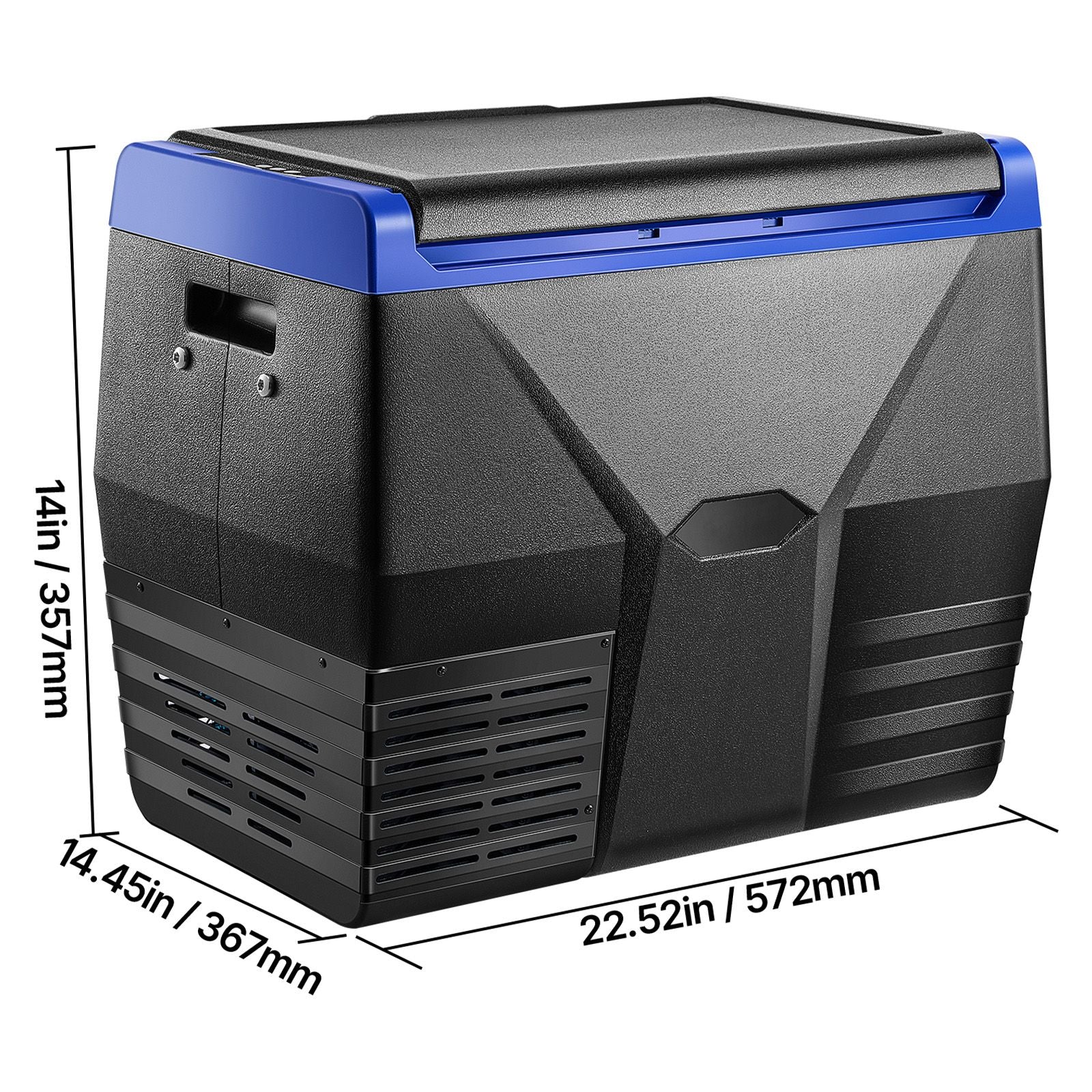 Portable Car Refrigerator Freezer Compressor 20L Single Zone for Car Home