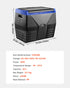 VEVOR Portable Car Refrigerator Freezer Compressor 20L Single Zone for Car Home