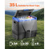 Portable Car Refrigerator Freezer Compressor 35L Single Zone for Car Home