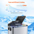 Portable Car Refrigerator Freezer Compressor 45L Dual Zone for Car Home