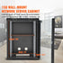 15U Wall Mount Network Cabinet, 226.8 kg Max. Ground Load Capacity, Server Rack Cabinet Enclosure with Locking Tempered Glass Door, Side Panels, Q235 Carbon Steel, for IT Equipment, A/V Devices