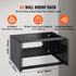 6U Wall Mount Network Rack, 14 in/355.6 mm Depth, 50 lbs/22.68 kg Max Weight Capacity Wall Mount Server Rack with Cage Nuts, 19"/482.6 mm for Shallow Server IT Equipment and Network Switches