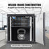 VEVOR Wall Mount Network Server Cabinet, 393.7 mm Deep, Server Rack Cabinet Enclosure, 90.72 kg Max. Ground-mounted Load Capacity, with Locking Glass Door Side Panels, for IT Equipment, A/V Devices