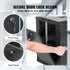 VEVOR 6U Wall Mount Network Server Cabinet, 15.5'' Deep, Server Rack Cabinet Enclosure, 200 lbs Max. Ground-mounted Load Capacity, with Locking Glass Door Side Panels, for IT Equipment, A/V Devices
