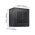 12U Wall Mount Network Server Cabinet, 15.5'' Deep, Server Rack Cabinet Enclosure, 200 lbs Max. Ground-mounted Load Capacity, with Locking Door Side Panels, for IT Equipment, A/V Devices
