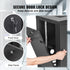 VEVOR 12U Wall Mount Network Server Cabinet, 15.5'' Deep, Server Rack Cabinet Enclosure, 200 lbs Max. Ground-mounted Load Capacity, with Locking Door Side Panels, for IT Equipment, A/V Devices