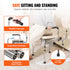 Bedside Commode Chair, Padded Seat, 7-Level Height Adjustable, 350 LBS Cap