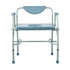 Heavy Duty Commode Chair 1000lbs Adjustable Height Bedside Toilet Seat