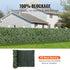 Ivy Privacy Fence, 990 x 2490 mm  Artificial Green Wall Screen, Greenery Ivy Fence with Mesh Cloth Backing and Strengthened Joint, Faux Hedges Vine Leaf Decoration for Outdoor Garden, Yard
