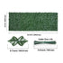 59" x 158" Artificial Ivy Privacy Fence Green Wall Screen UV Resistant