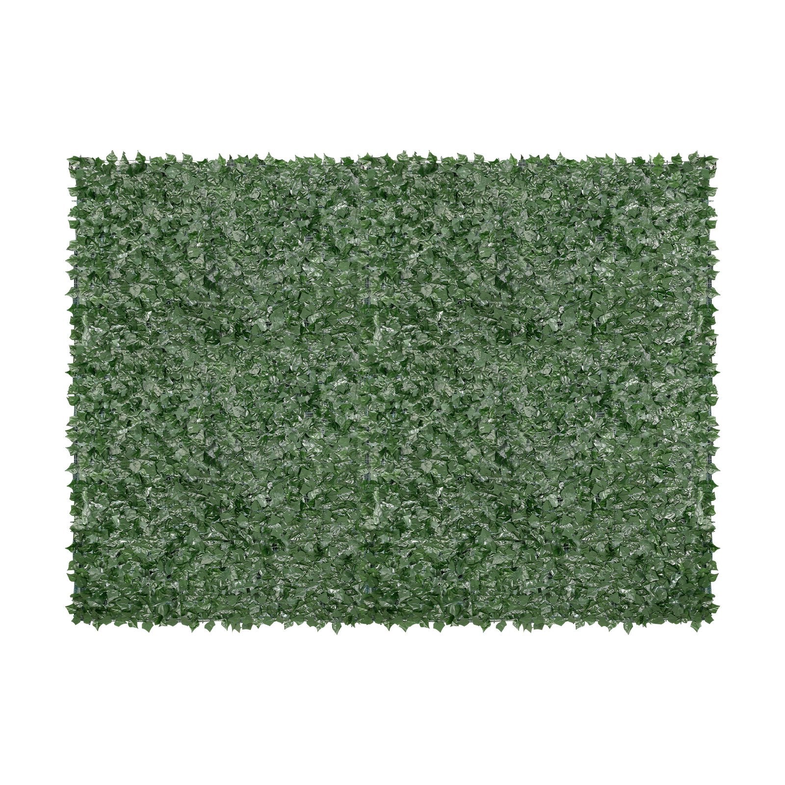 Ivy Privacy Fence, 1830 x 2440 mm Artificial Green Wall Screen, Greenery Ivy Fence with Mesh Cloth Backing and Strengthened Joint, Faux Hedges Vine Leaf Decoration for Outdoor Garden, Yard