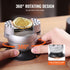 3" Ball Vise Engraving Block 360° Rotating Jewelry Setting Tool 70PCS