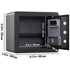 Safe 1.2 Cubic Feet Home Safe Steel for Cash Gold 15.8x11.8x13.8 inch