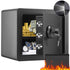 Safe 1.2 Cubic Feet Home Safe Steel for Cash Gold 15.8x11.8x13.8 inch