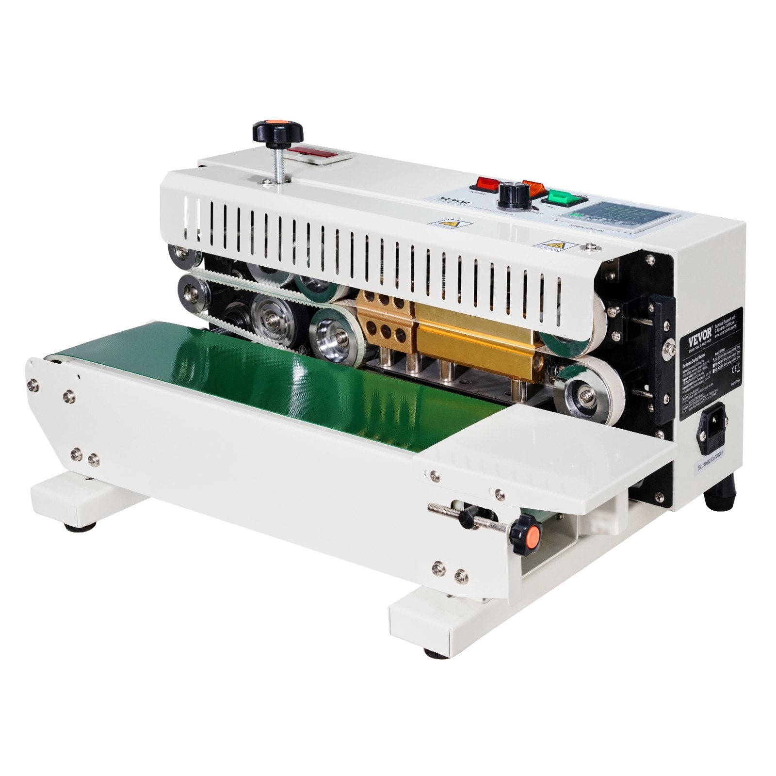 Continuous Bag Band Sealing Machine Horizontal Band Sealer Count Function