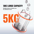 5kg Jewelry Polishing Tumbler Rotary Finisher Machine Timer Speed Control