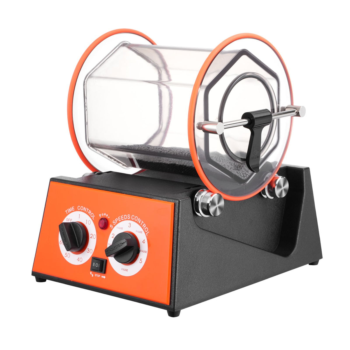 5kg Jewelry Polishing Tumbler Rotary Finisher Machine Timer Speed Control