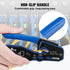 VEVOR RJ45 Crimp Tool Kit, Cat5e/Cat6/Cat6a Ethernet Crimper Crimp Pliers for 8-Pin Modular Plugs with 20pcs Pass-Through Connectors and Covers, Wire Stripper and Network Tester