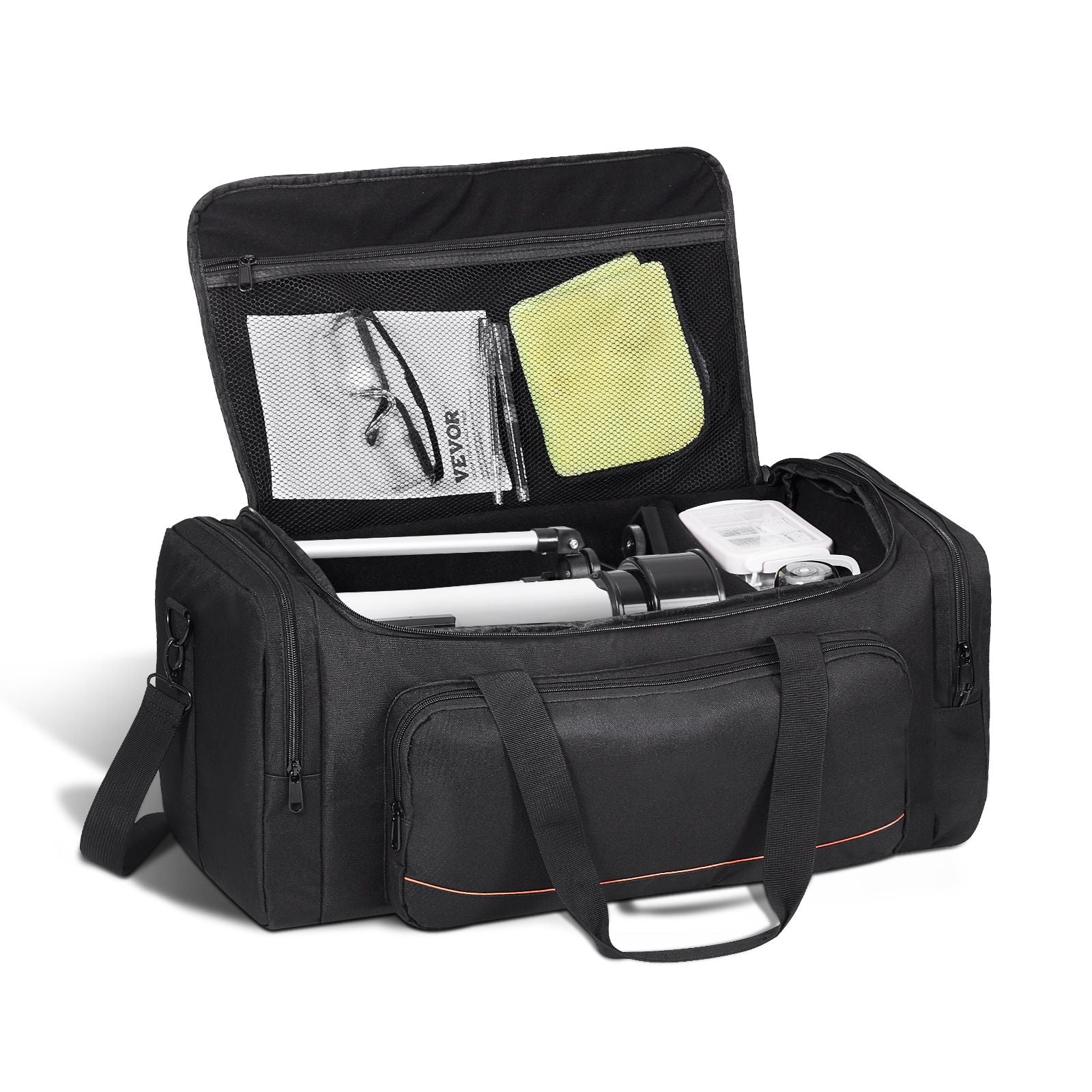 560mm Telescope Carrying Case 900D Oxford Bag with Divider & Pockets
