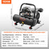 Air Compressor Compact Portable Oil Free Compressor 4L 7bar