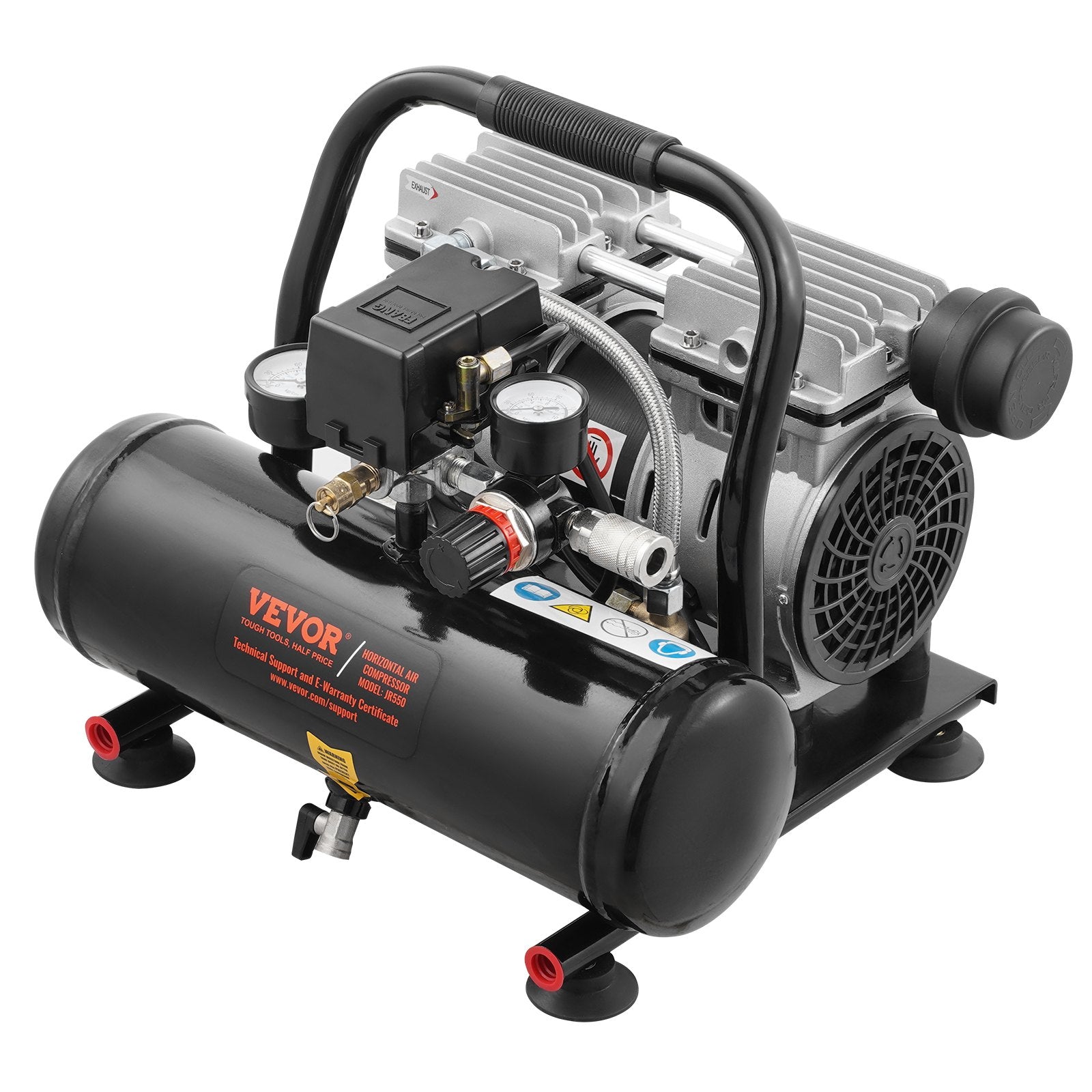 Air Compressor Compact Portable Oil Free Compressor 4L 7bar
