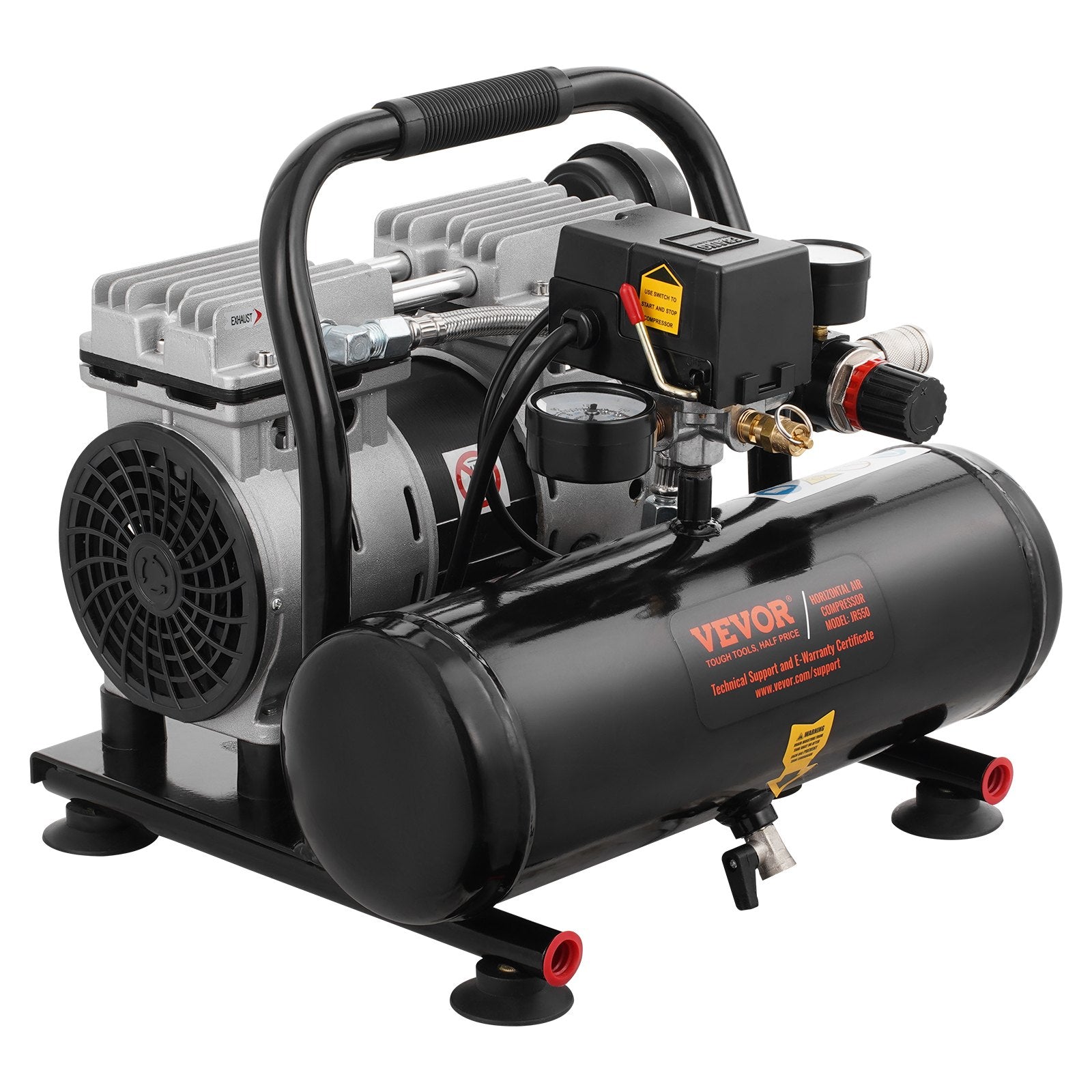 Air Compressor Compact Portable Oil Free Compressor 4L 7bar
