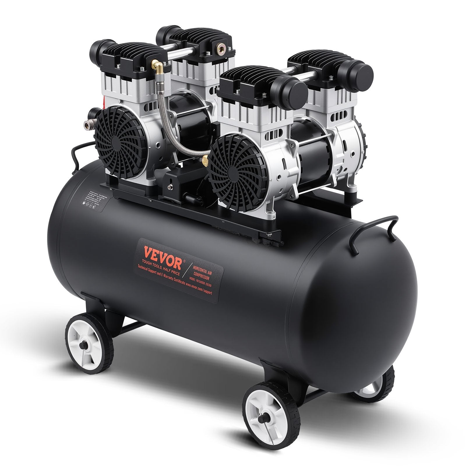 Air Compressor Compact Portable Oil Free Compressor 75L 90 PSI