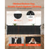 Retractable Baby Gate 870mm Tall Extra Wide Mesh Safety Gate 2800mm
