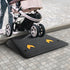 Upgraded Rubber Threshold Ramp, 10.2 cm Rise Door Ramp with 1 Channel, Natural Rubber Car Ramp with Non-Slip Textured Surface, 15 tons Load Capacity Curb Ramp for Wheelchair and Scooter