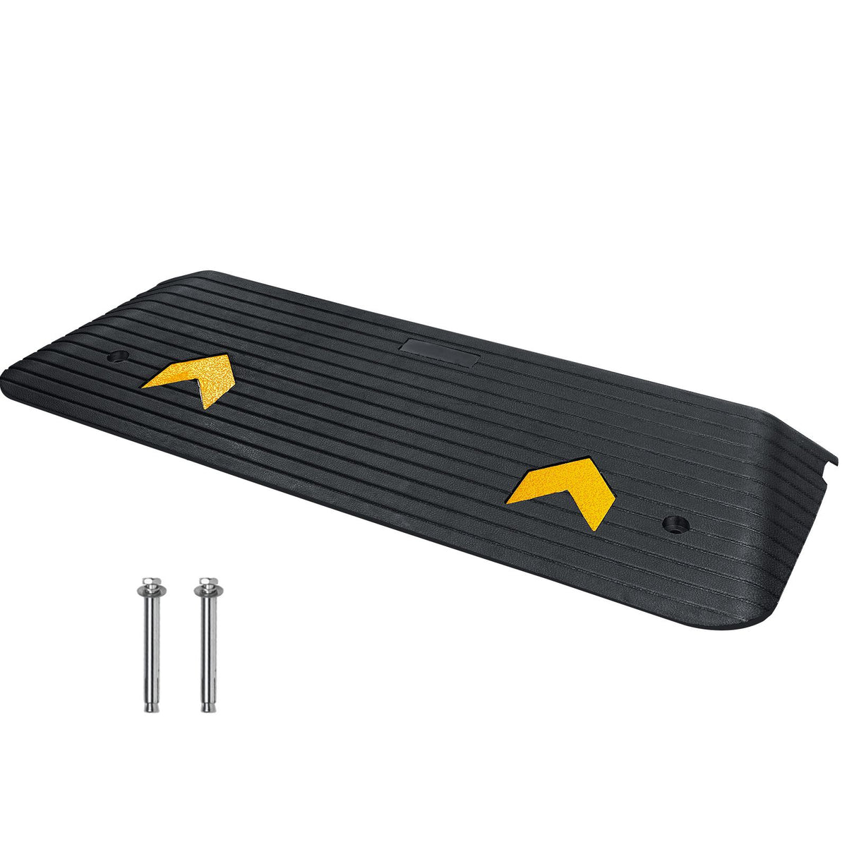 3.8cm Rubber Threshold Ramp Wheelchair Door Ramp Non-Slip 15 Ton