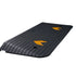 Upgraded Rubber Threshold Ramp, 3.8 cm Rise Wheelchair Ramp Doorway, Natural Curb Ramp Rated 15 tons Load Capacity, Non-Slip Textured Surface Rubber Curb Ramp for Wheelchair and Scooter