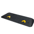 Upgraded Rubber Threshold Ramp, 3.8 cm Rise Wheelchair Ramp Doorway, Natural Curb Ramp Rated 15 tons Load Capacity, Non-Slip Textured Surface Rubber Curb Ramp for Wheelchair and Scooter