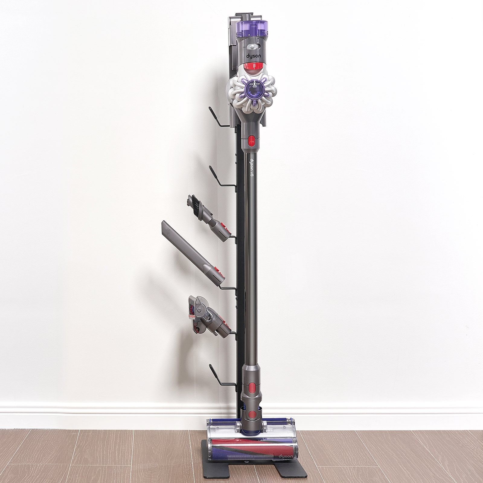 Vacuum Stand for Dyson Multi-Models Storage Bracket Holder with 6 Hooks