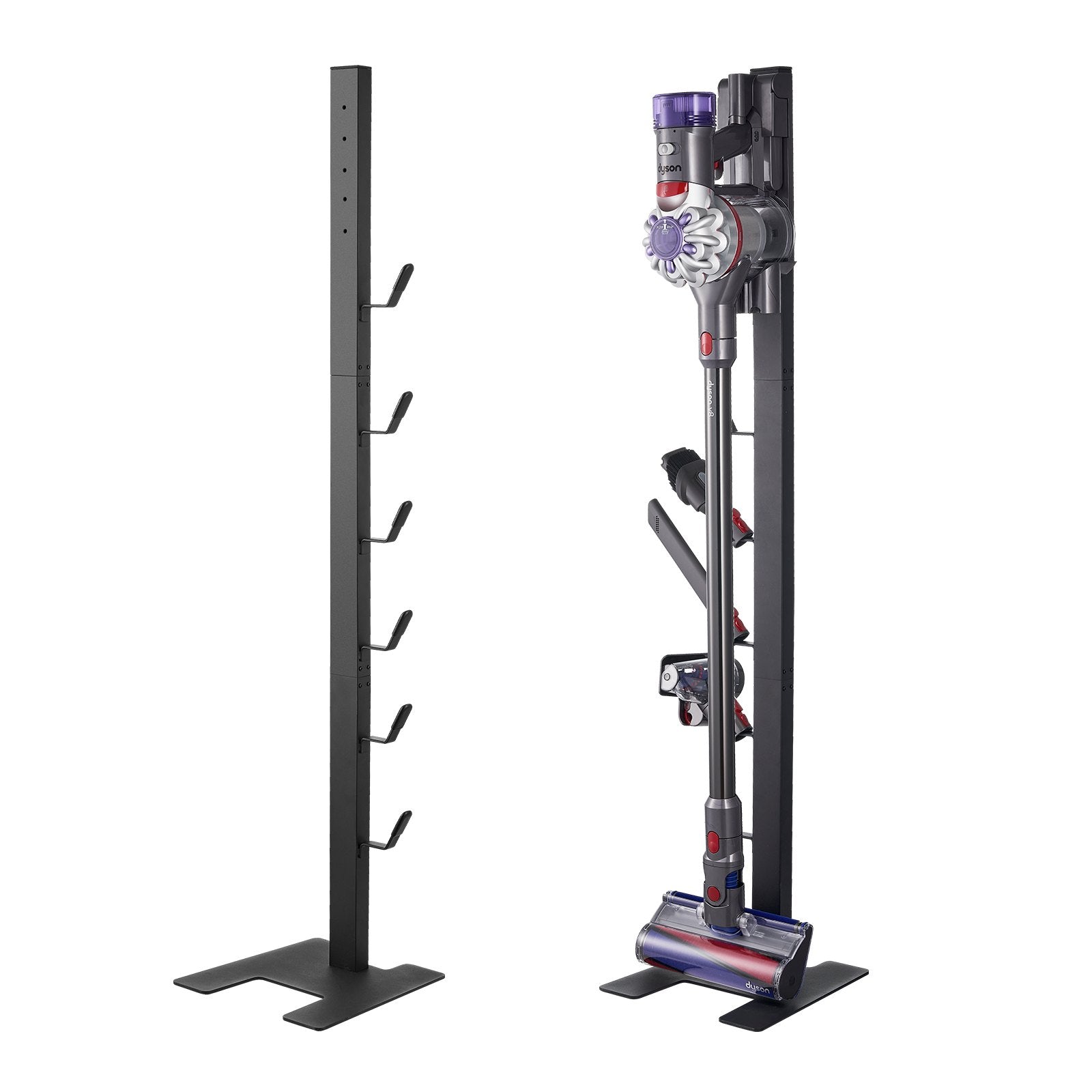 Vacuum Stand for Dyson Multi-Models Storage Bracket Holder with 6 Hooks