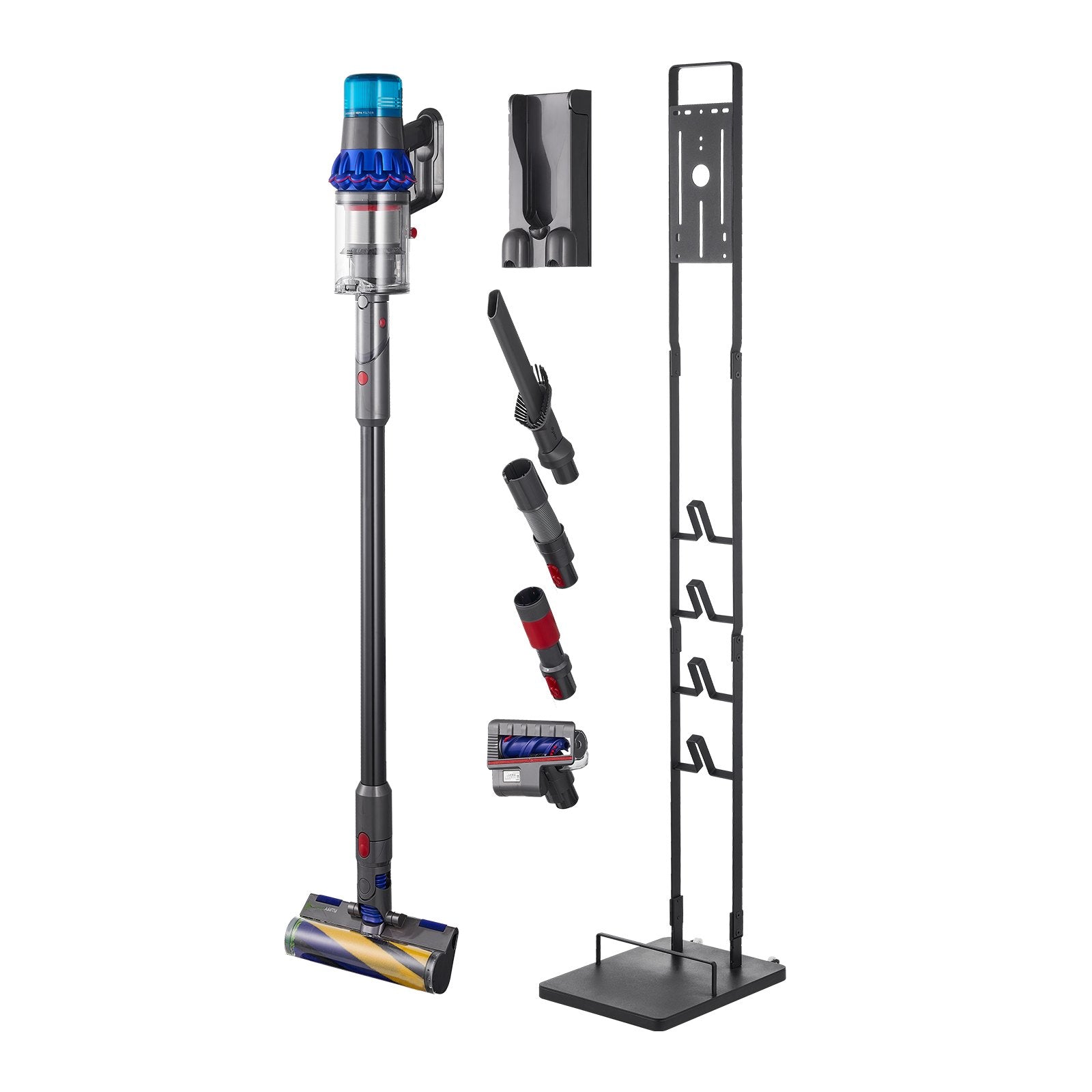 Vacuum Stand, Compatible With Dyson V6 V7 V8 V10 V11 V15, Stable Vacuum Stand Holder with Wheels for Dyson DC30 DC31 DC34 DC35 DC58 DC59 DC62 D74 Cordless Upright Vacuum Cleaners & Accessories