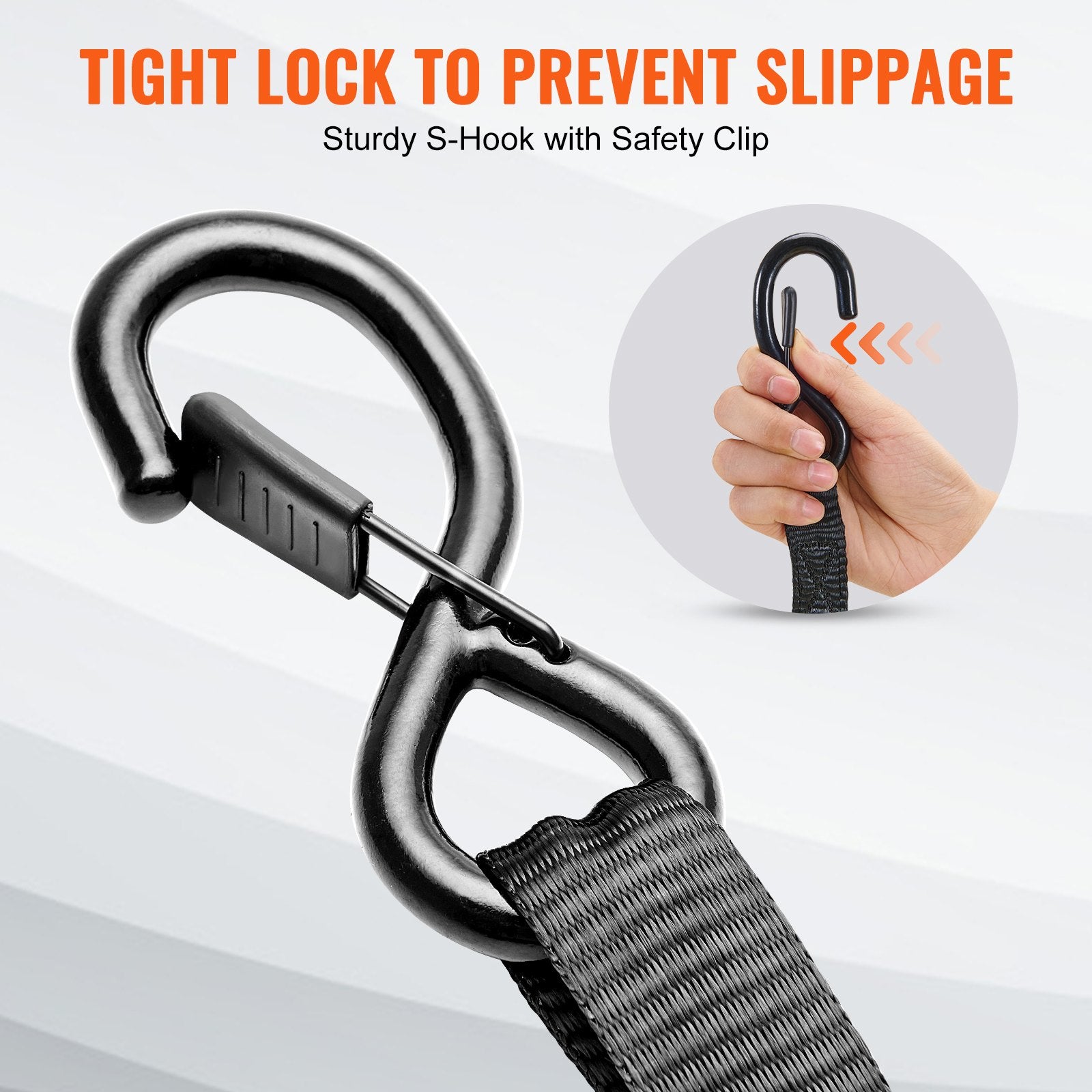 4 Pack Ratchet Tie Down Straps 2200 lbs 1