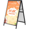 61x91cm A Frame Sidewalk Sign Double Sided Outdoor Poster Stand