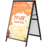 61x91cm A Frame Sidewalk Sign Double Sided Outdoor Poster Stand