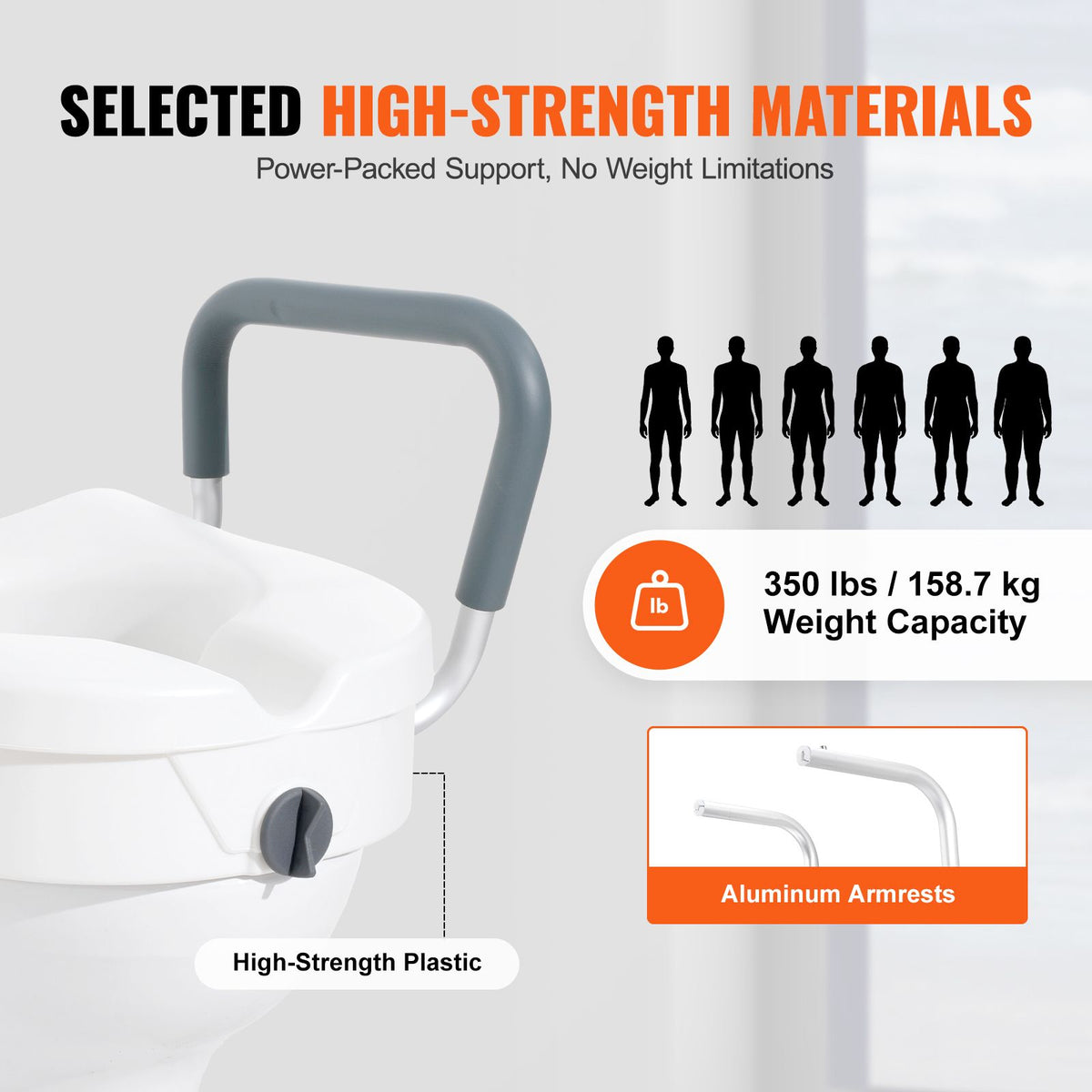 Raised Toilet Seat, 5
