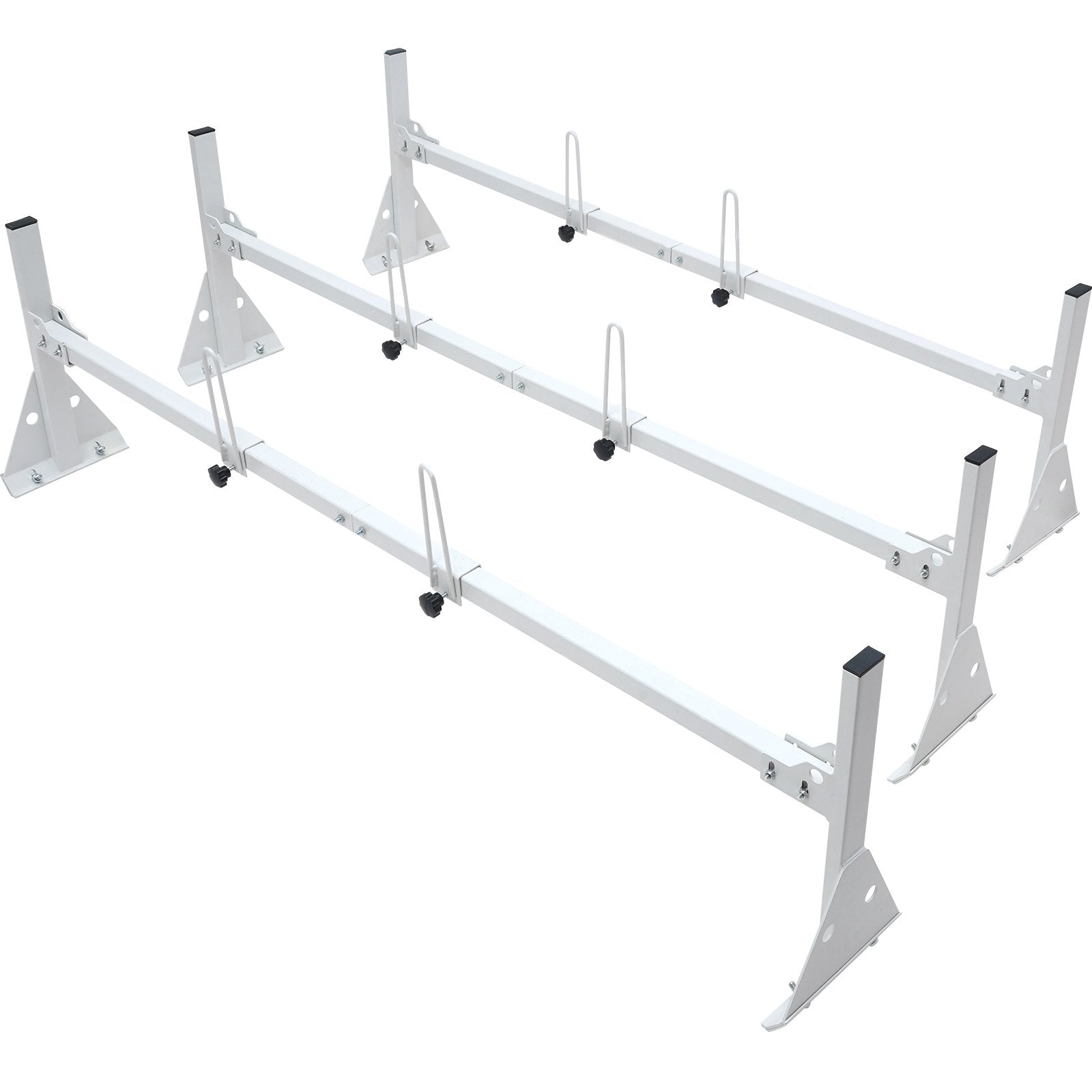 3-Bar Van Roof Ladder Rack Adjustable 56.3