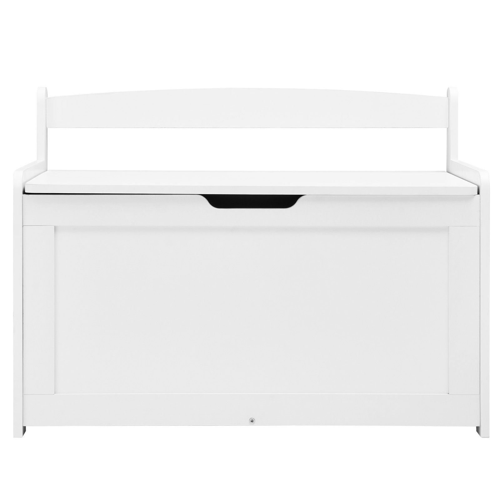 Kids Toy Storage Bench Wooden Toy Box Chest 32.68 x 17.91 x 24.02