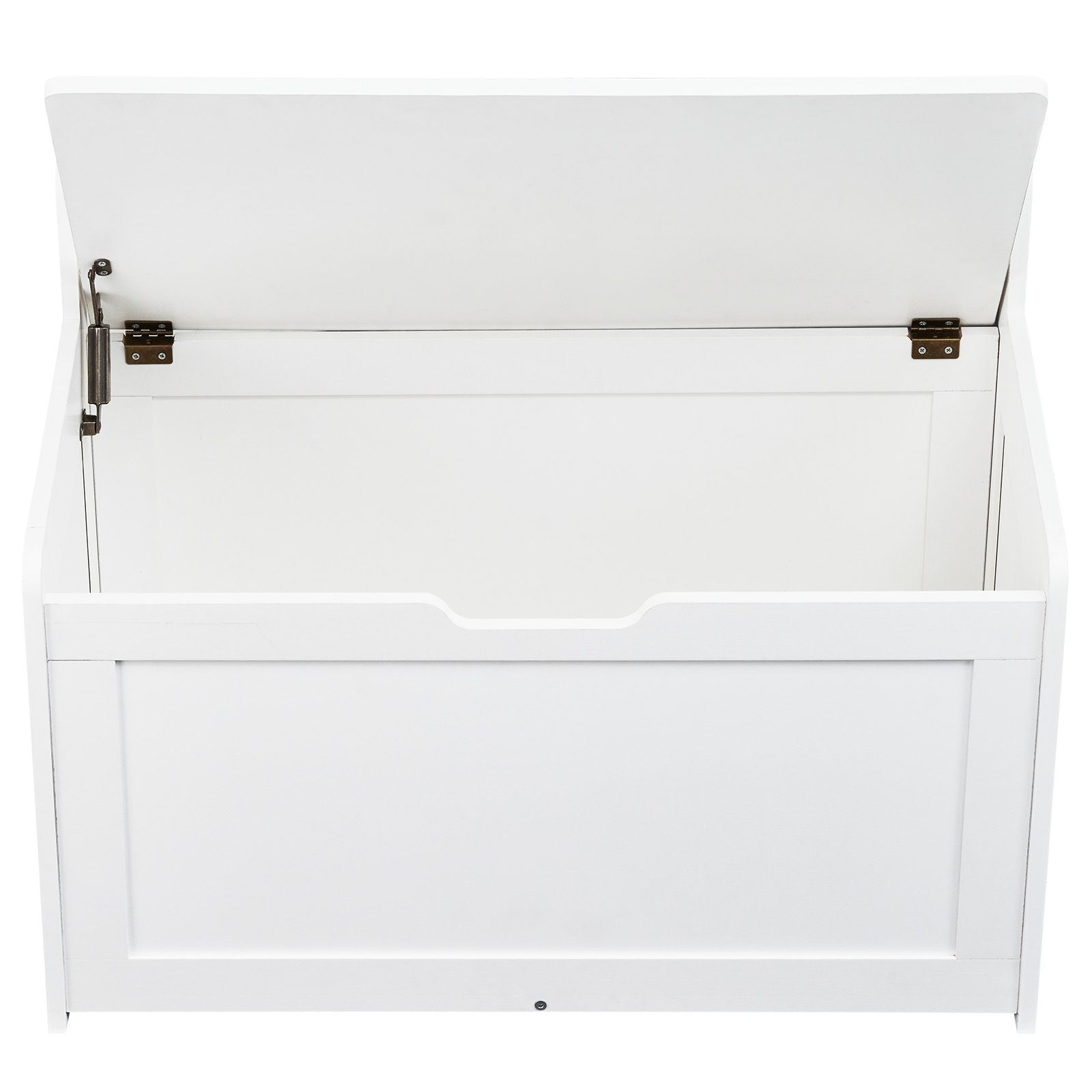 Kids Toy Storage Bench Wooden Toy Box Chest 32.68 x 17.91 x 24.02