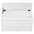 Kids Toy Storage Bench Wooden Toy Box Chest 32.68 x 17.91 x 24.02" White