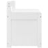 Kids Toy Storage Bench Wooden Toy Box Chest 32.68 x 17.91 x 24.02" White