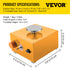 VEVOR Mini Pottery Wheel, 30W 0-2000 RPM Ceramic Wheel, Adjustable Speed DIY Clay Machines, Electric Sculpting Kits with 3 Turntables Trays and 16pcs Tools for Art Craft Work Molding Gift and Home DIY