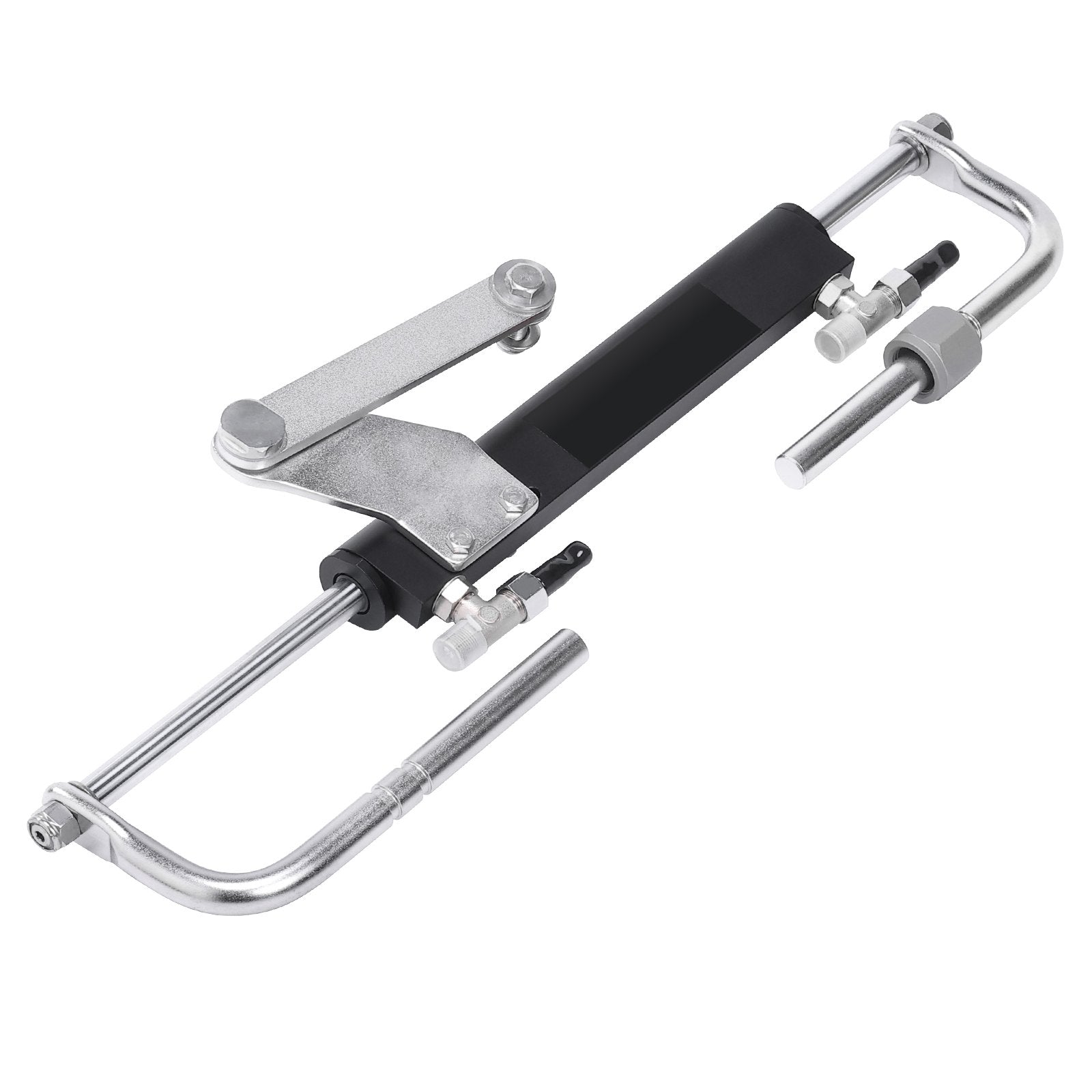 Hydraulic Steering Kit 90HP Hydraulic Outboard Steering Kit with Helm Pump Cylinder Marine Steering System Kit