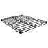 Box Spring, Queen Size Bed Frame with Washable Fabric Cloth, Heavy Duty Metal Frame for Queen Bed, 102 mm Mattress Foundation, 1587.57 kg Max Weight Capacity, Easy Assembly, 2010 x 1510 x 102 mm